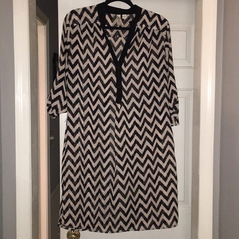 Black & White Tunic